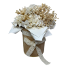 Welurowy flowerbox Mocha Mousse